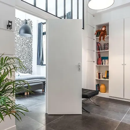 Outstanding Artist Loft - 6 Guests - Marais And Canal Appartement Parijs