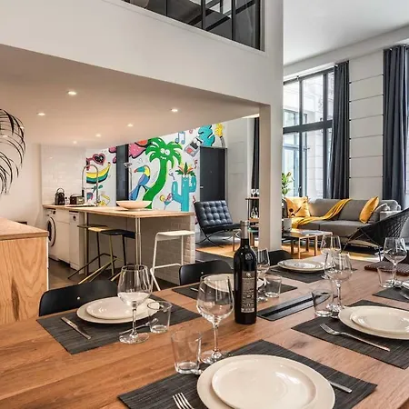 Outstanding Artist Loft - 6 Guests - Marais And Canal * Parijs