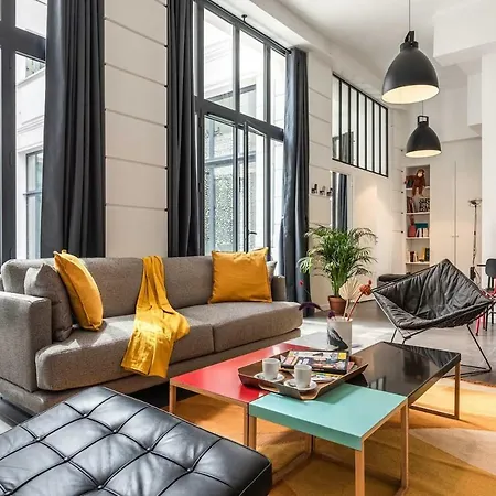 アパート Outstanding Artist Loft - Between Marais And Canal パリ