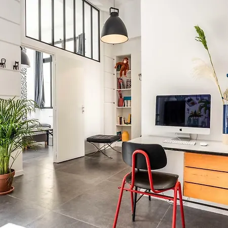 アパート Outstanding Artist Loft - Between Marais And Canal