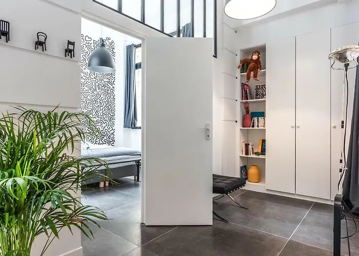 Outstanding Artist Loft - 6 Guests - Marais And Canal Apartmán Paříž