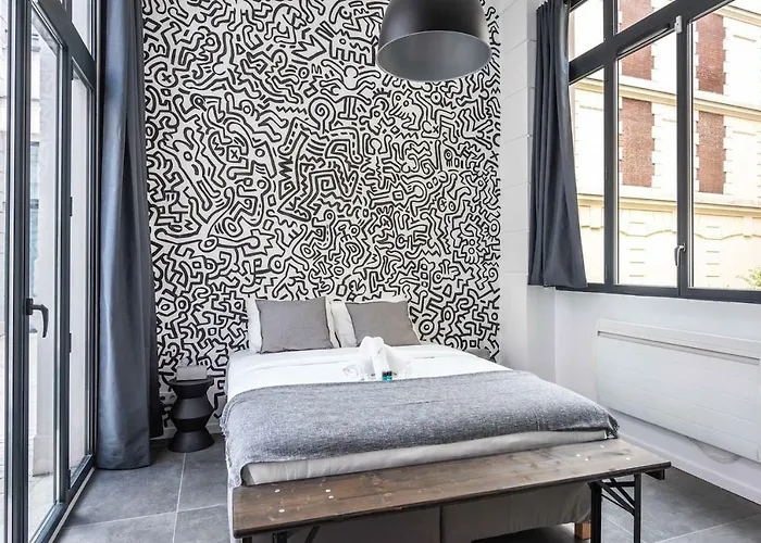 Outstanding Artist Loft - 6 Guests - Marais And Canal *