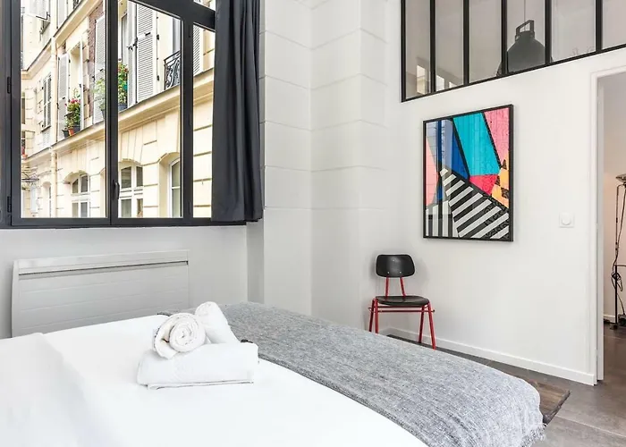 Outstanding Artist Loft - 6 Guests - Marais And Canal Apartmán *